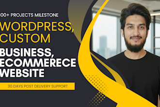 design develop wordpress business website, convert to wordpress