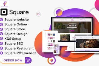 craft your square website, square online store, square pos store