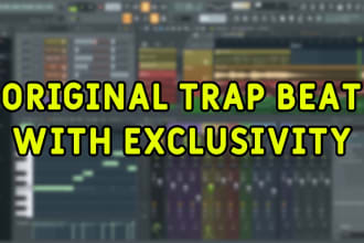 produce a trap or rap beat to your liking