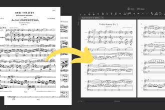 copy your sheet music to sibelius, musescore, midi or XML