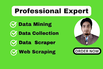 do data mining, data scraper, web scraper