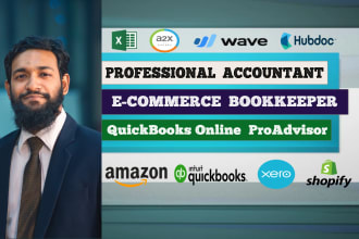 do amazon bookkeeping and shopify bookkeeping in quickbooks online