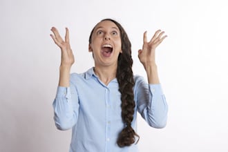 do an energetic american female narration