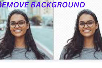 do background removal of your images, make transparent bg for you
