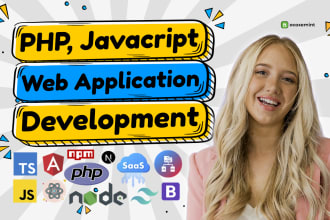 develop php web applications and saas web tools
