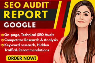 do deep website analysis, provide website SEO audit report with advance strategy