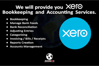 do bookkeeping and reconciliation from bank feeds in xero