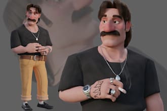 do character modeling 3d model character design 3d character