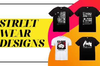 make streetwear t shirt designs
