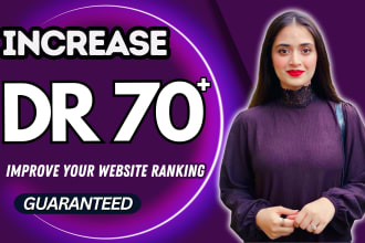 increase ahrefs dr domain rating using high authority seo dofollow backlinks