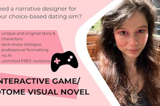 write your interactive game script