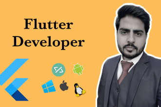 develop a cross platform mobile app using flutter