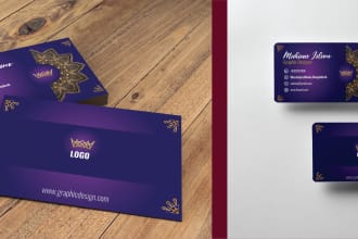 design distinctive square and round business cards