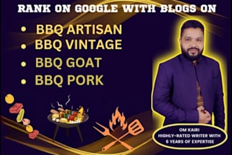 craft exceptional BBQ grill content that ranks on google