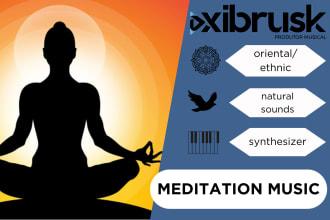 write meditation song for your youtube channel or yoga class