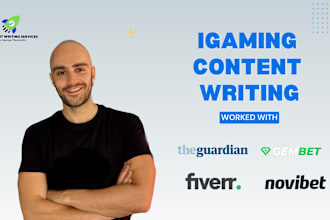 be your human igaming affiliate writer