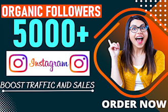 boost your instagram with real and organic followers