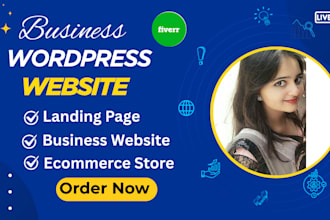 create responsive professional wordpress website that sells and get you lead