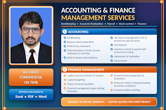 provide financial and management accounting services