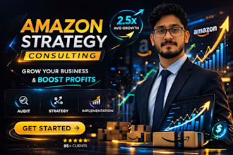 be your amazon fba consultant for growth and profit