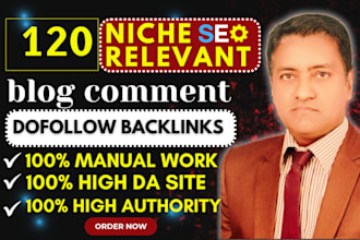 do niche relevant blog comments manually do follow seo high da backlinks