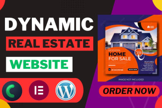 create custom real estate wordpress website using crocoblock and elementor pro