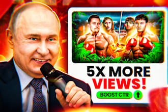 design an amazing, viral custom youtube thumbnail