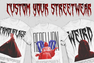 make modern streetwear tshirt