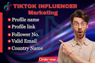 find best tiktok influencers list for influencer marketing