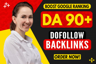 make high quality da 50 to 90 dofollow SEO backlinks for perfect link building