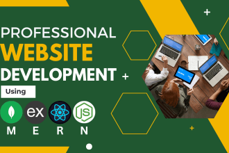 do full stack web development using mern stack or next js, tailwind css