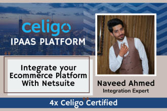 do integrate ecommerce platform with netsuite using celigo integration platform