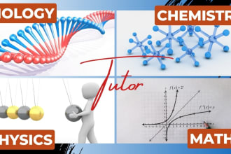 provide assistance in biology, chemistry, and physics