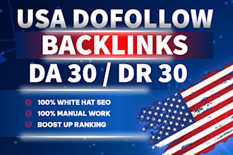 provide high tf da DR united states us dofollow seo backlinks
