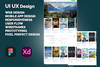 ui UX, user interface design, wireframe, prototype, UI UX web app, figma