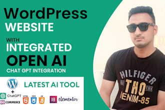 build wordpress website with openai chat gpt integration