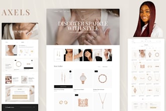 build wix  jewelry website, squarespace jewelry store, shopify jewelry website