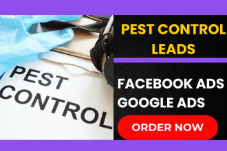 generate pest control fumigation lawn care leads  optimized pest landing page