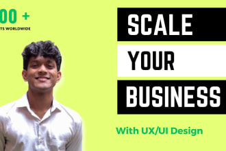 do amazing webdesign or app design ux ui for your business,idea