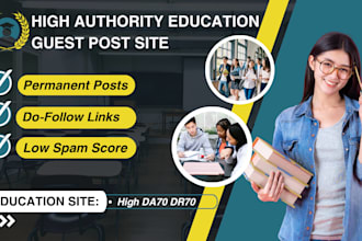 provide excellent guest posting services education websites