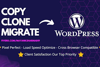 backup, clone, copy or move a wordpress site from one to another hosting