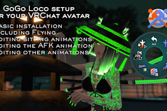 add gogo loco to your vrchat avatar