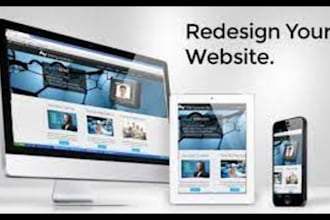redesign website in wordpress or redesign wordpress website
