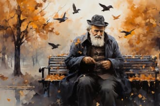 generate ai art logo images thumbnail with using midjourney ai prompt