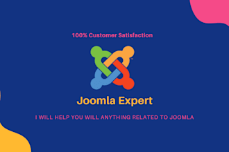 help you with anything related to your joomla website