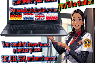 create subtitles for your videos dutch english german polish
