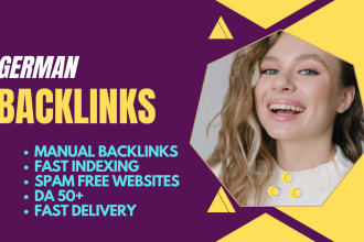 provide high authority white hat dofollow seo german guest post backlinks