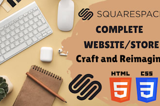 do responsive squarespace website design redesign and customization