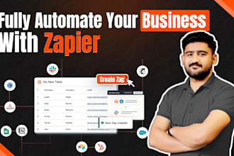 setup zapier automations, custom webhooks and api integrations