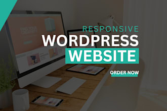 design or revamp a wordpress website with elementor